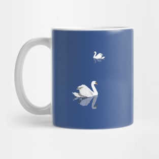 Swans on the lake Mug